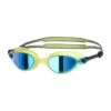 Speedo Vue Mirror Goggles - Lime Blue