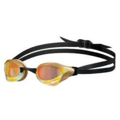 Arena Cobra Core SWIPE Mirror Goggles (Indoors) - Yellow Gold